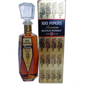 100 Pipers 12 years (1980’s)