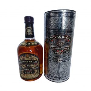 Chivas Regal 12 years Scotch Whisky in tin (1980’s)